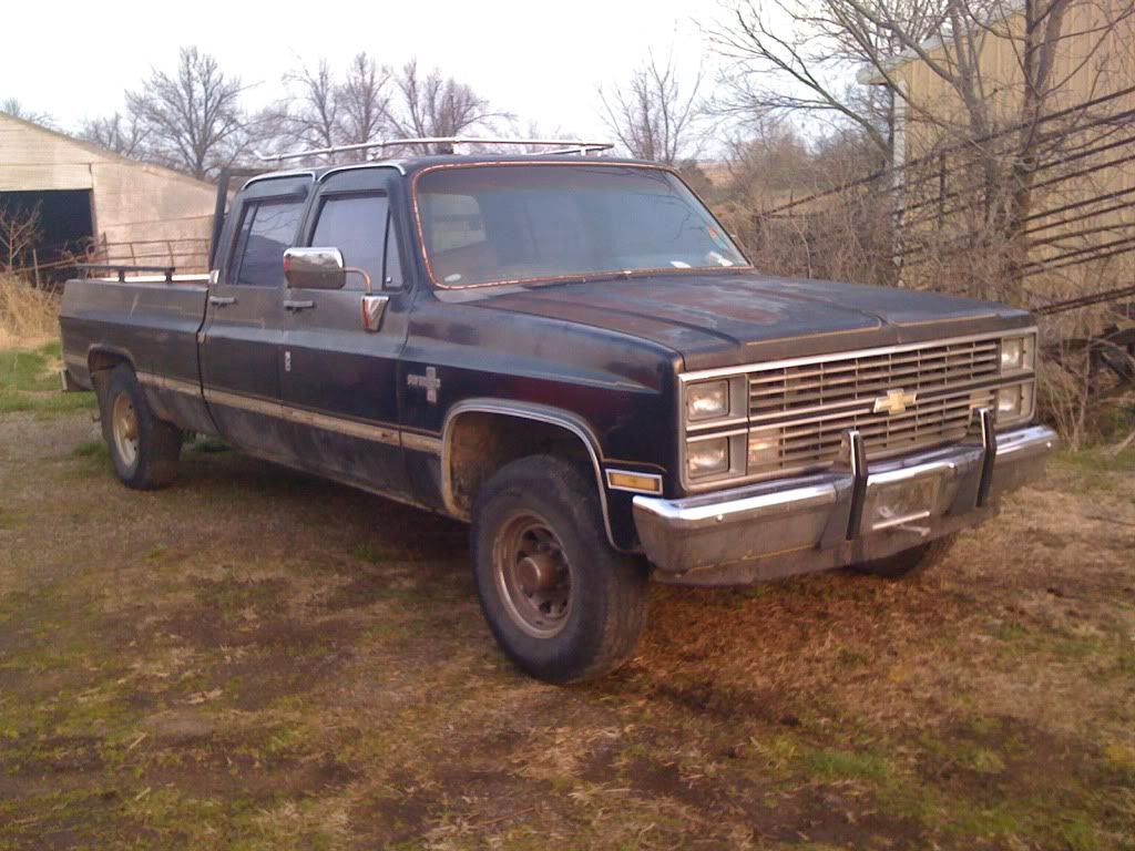 84 Chevy Crew Cab 12v Conversion - Competition Diesel.Com - Bringing